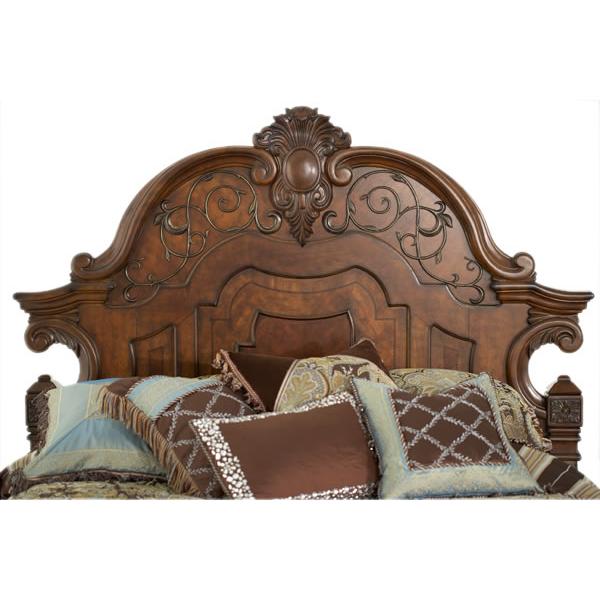 Michael Amini Windsor Court Queen Mansion Bed 70000QNMB-54 IMAGE 2