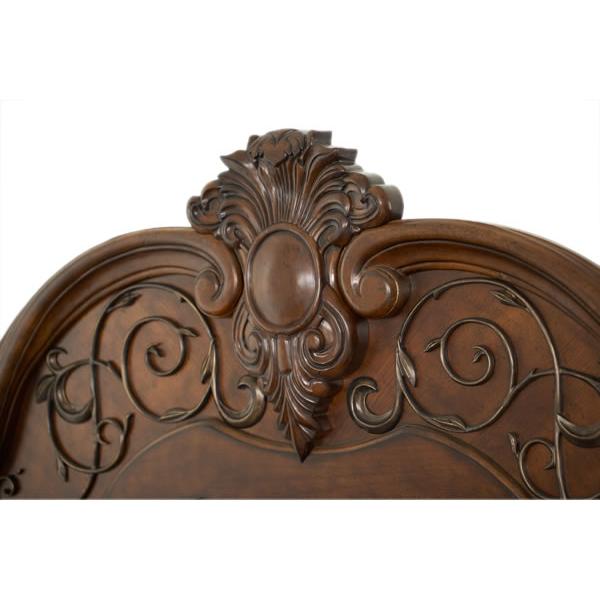 Michael Amini Windsor Court King Mansion Bed 70000EKMB-54 IMAGE 4