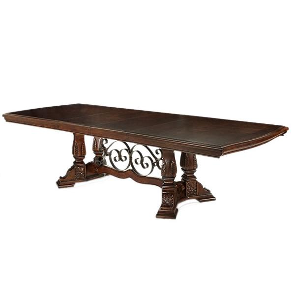 Michael Amini Windsor Court Dining Table with Trestle Base 70002L2-54 IMAGE 1