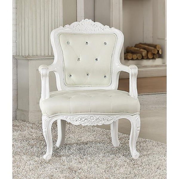 Acme Furniture Pascal Stationary Polyurethane Accent Chair 59130 IMAGE 1