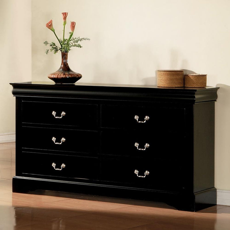 Acme Furniture Louis Philippe III 6-Drawer Dresser 19505 IMAGE 1