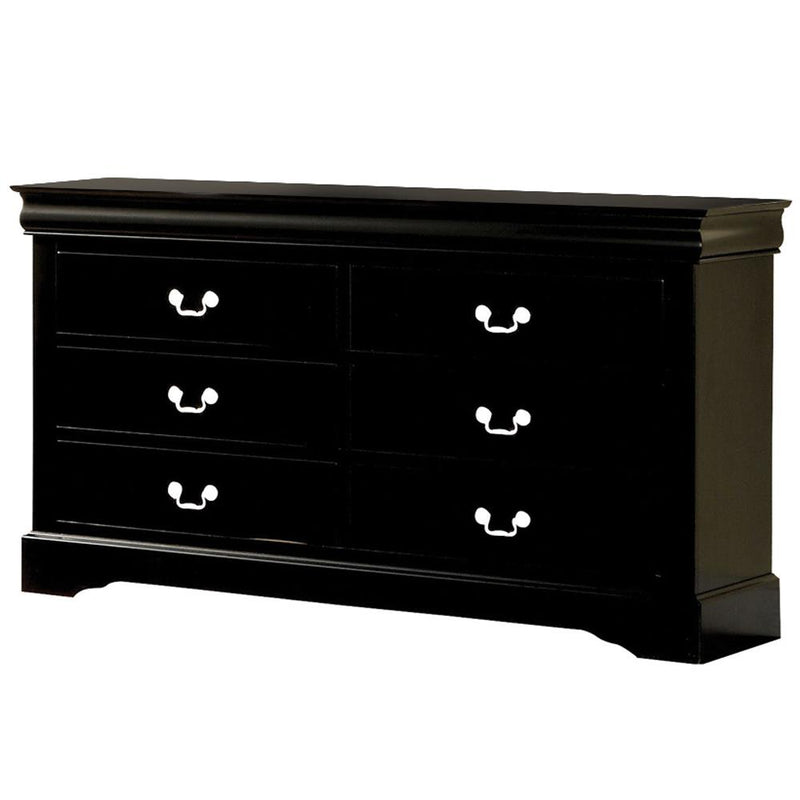 Acme Furniture Louis Philippe III 6-Drawer Dresser 19505 IMAGE 2