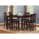 Acme Furniture Ebony Counter Height Dining Chair 70036 IMAGE 2
