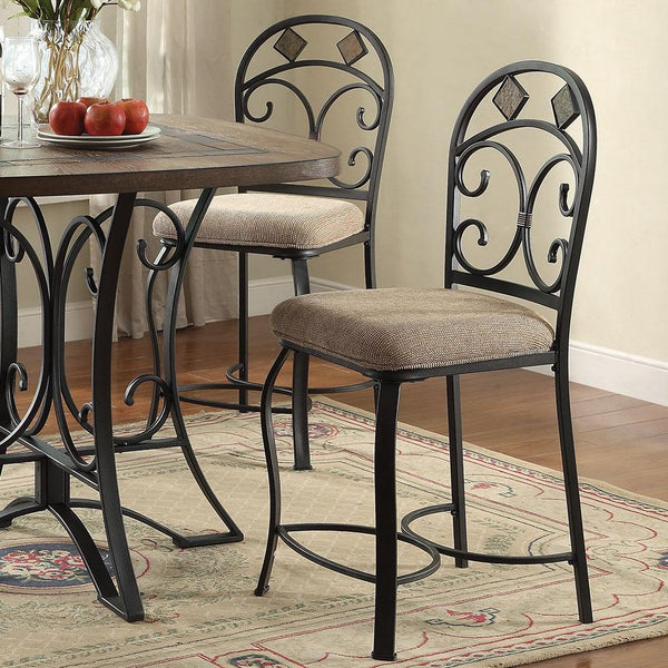 Acme Furniture Kiele Counter Height Dining Chair 71158 IMAGE 1