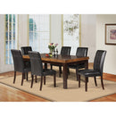 Acme Furniture Deisy Dining Table with Faux Marble Top 71055 IMAGE 1