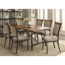 Acme Furniture Zeke Dining Table with Trestle Base 73020 IMAGE 1