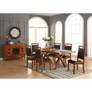Acme Furniture Jiphia Dining Table with Trestle Base 63200 IMAGE 1