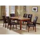 Acme Furniture Bologna Dining Table with Marble Top 17062 IMAGE 1