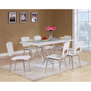 Acme Furniture Bari Dining Table with Trestle Base 70910 IMAGE 1