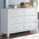 Acme Furniture Mallowsea 6-Drawer Kids Dresser 30425 IMAGE 1