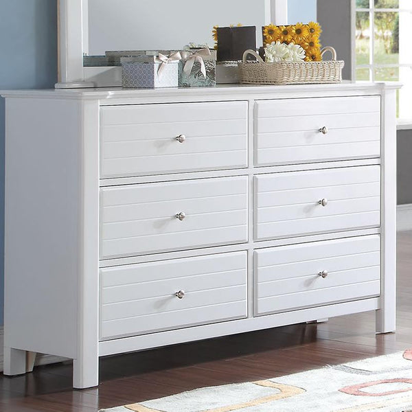 Acme Furniture Mallowsea 6-Drawer Kids Dresser 30425 IMAGE 1