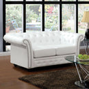 Acme Furniture Camden Stationary Bonded Leather Loveseat 50166 IMAGE 1