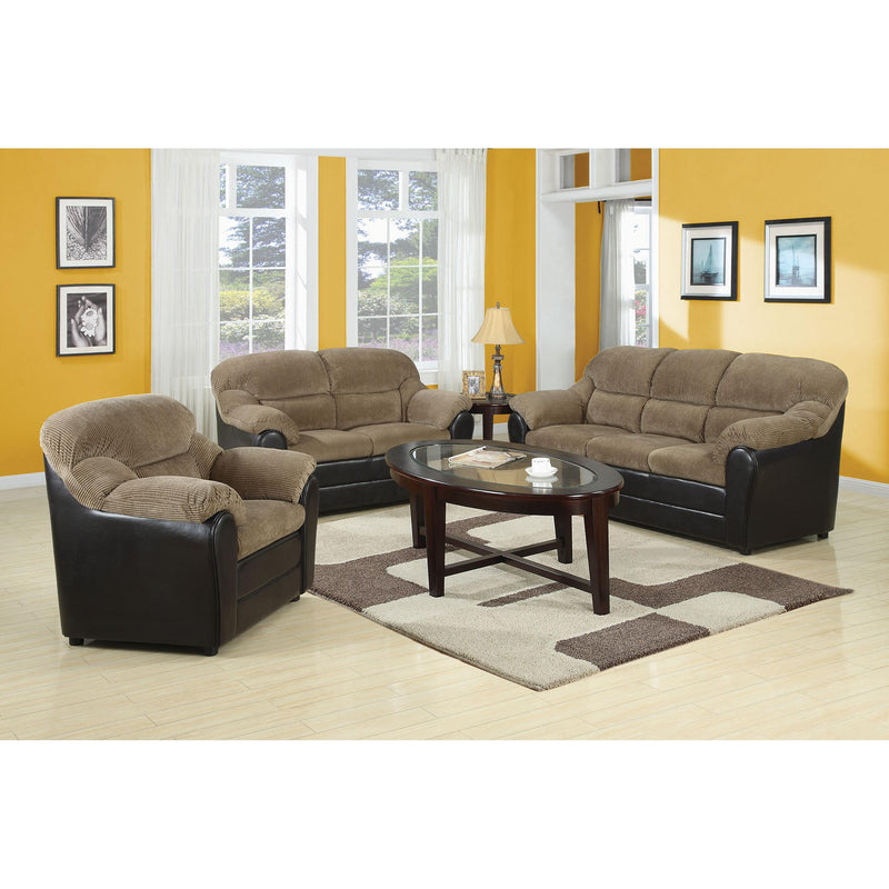 Acme Furniture Connell Stationary Fabric Loveseat 15946 IMAGE 2
