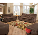 Acme Furniture Frances Stationary Fabric Loveseat 52341 IMAGE 2