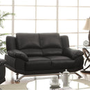 Acme Furniture Maigan Stationary Bonded Leather Match Loveseat 51206 IMAGE 1
