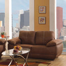 Acme Furniture Memphis Stationary Leather Loveseat 51726 IMAGE 1