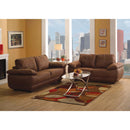 Acme Furniture Memphis Stationary Leather Loveseat 51726 IMAGE 2