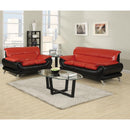 Acme Furniture Orel Stationary Bonded Leather Loveseat 50711 IMAGE 2