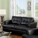 Acme Furniture Platinum Stationary Bonded Leather Loveseat 15091B IMAGE 1