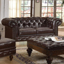 Acme Furniture Shantoria Stationary Bonded Leather Loveseat 51316 IMAGE 1