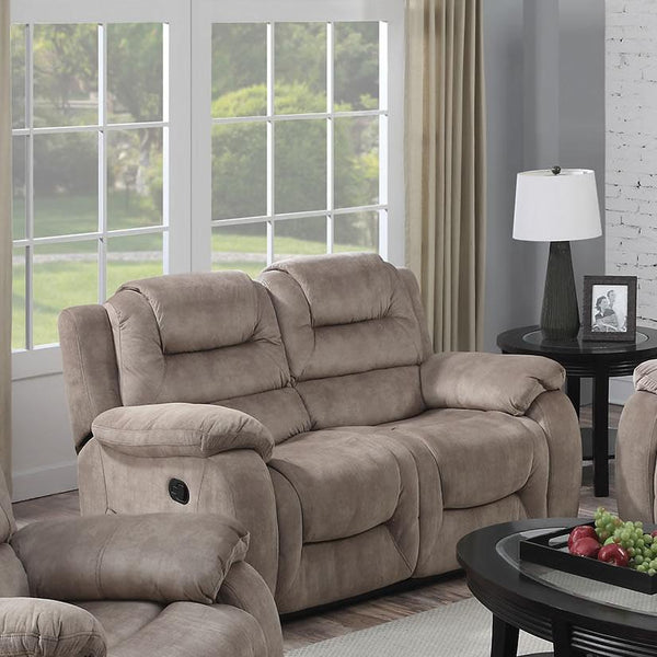 Acme Furniture Dreka Manual Reclining Fabric Loveseat 52181 IMAGE 1
