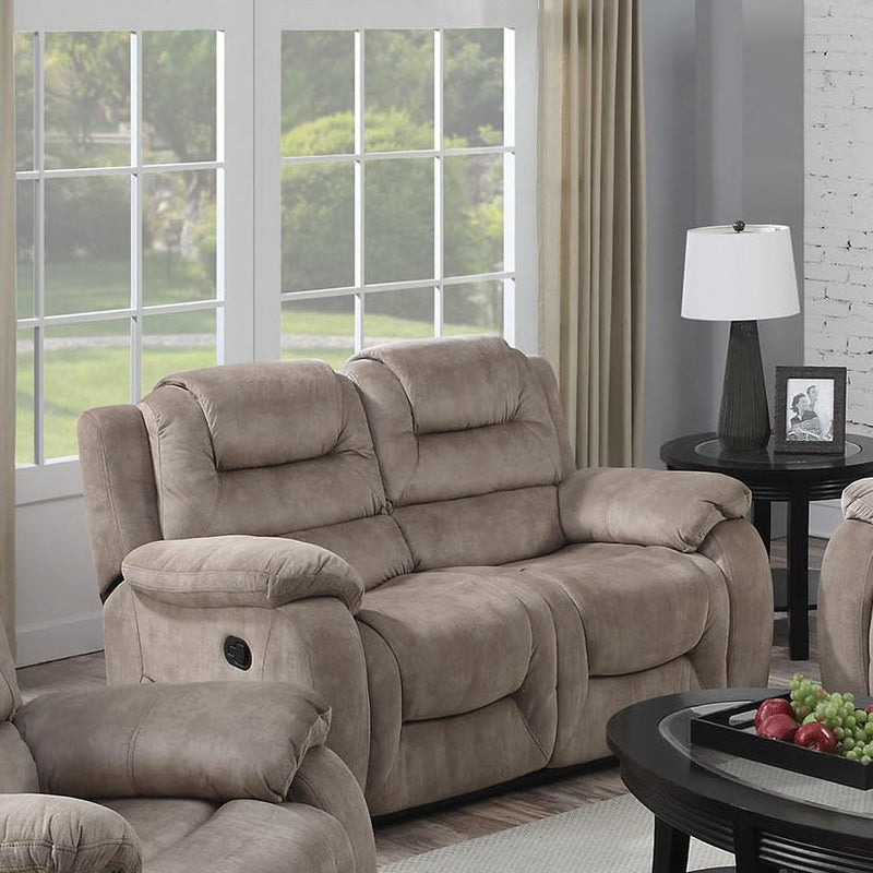 Acme Furniture Dreka Manual Reclining Fabric Loveseat 52181 IMAGE 1