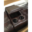 Acme Furniture Xenos Reclining Leather Air Loveseat 52141 IMAGE 3