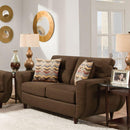 Acme Furniture Eusebia Stationary Fabric Loveseat 52331 IMAGE 1