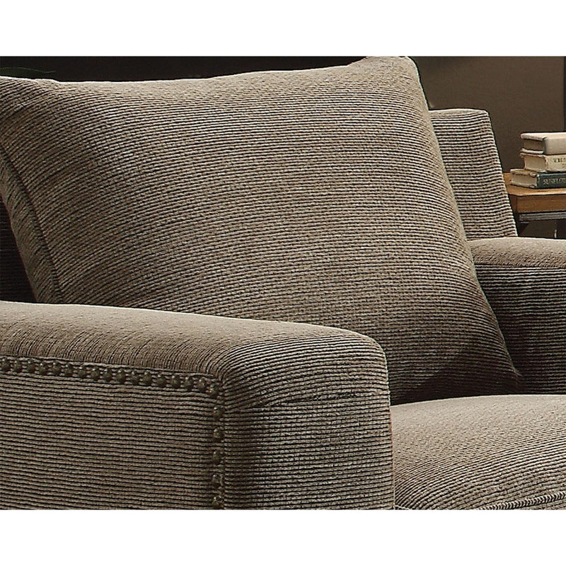 Acme Furniture Ushury Stationary Fabric Loveseat 52191 IMAGE 3