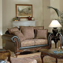 Acme Furniture Fairfax Stationary Polyurethane Loveseat 50336 IMAGE 1