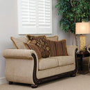 Acme Furniture Rachell Stationary Fabric Loveseat 52361 IMAGE 1