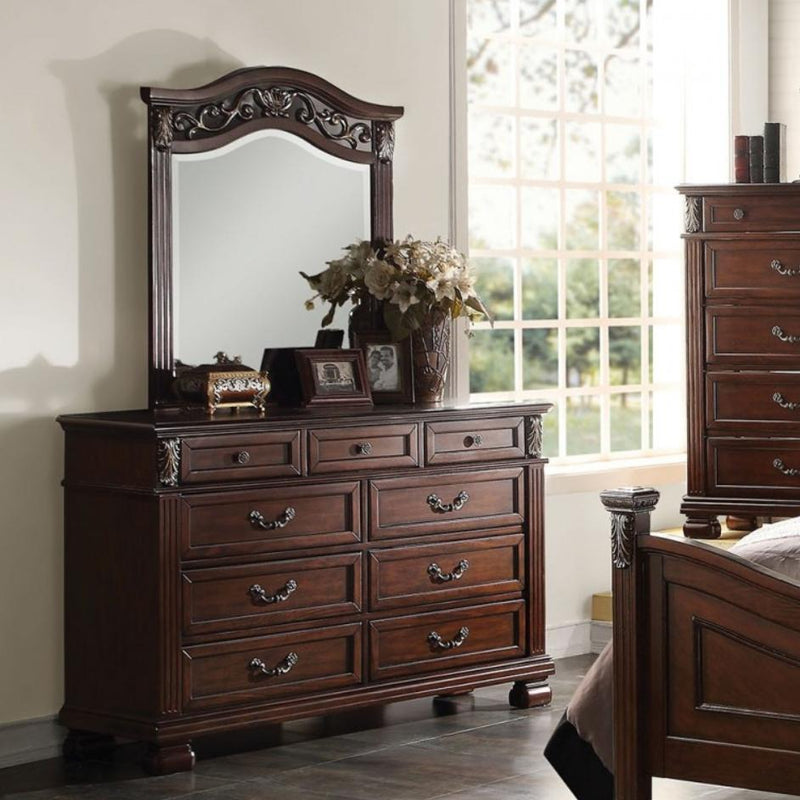 Acme Furniture Manfred Arched Dresser Mirror 22774 IMAGE 2