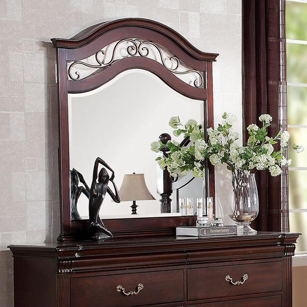 Acme Furniture Cleveland Arched Dresser Mirror 21554 IMAGE 1
