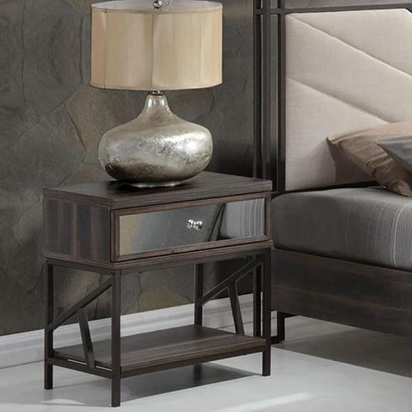Acme Furniture Adrianna 1-Drawer Nightstand 20953 IMAGE 1