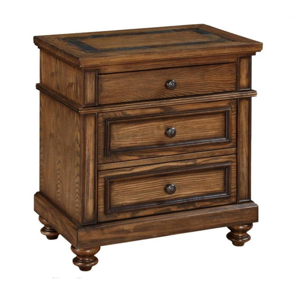 Acme Furniture Arielle 3-Drawer Nightstand 24443 IMAGE 1