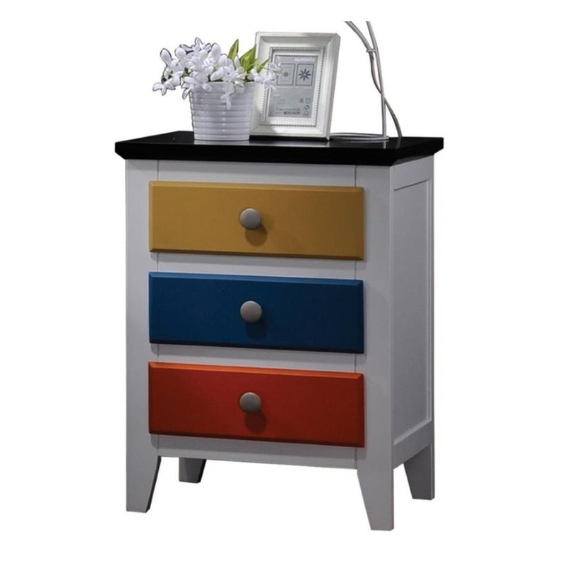 Acme Furniture Brooklet 3-Drawer Kids Nightstand 25457 IMAGE 1