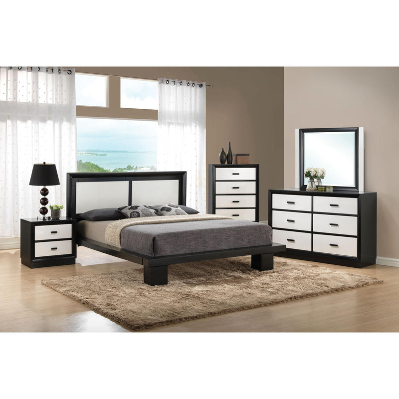 Acme Furniture Debora 2-Drawer Nightstand 20613 IMAGE 2