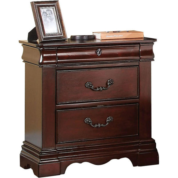 Acme Furniture Estrella 3-Drawer Nightstand 20733 IMAGE 1