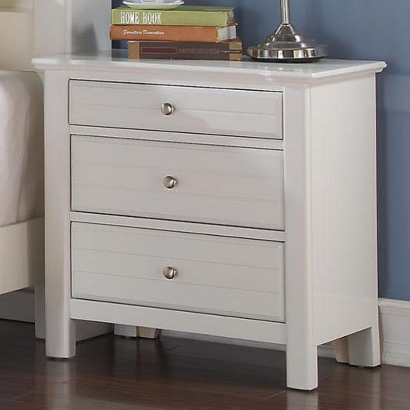 Acme Furniture Mallowsea 3-Drawer Kids Nightstand 30423 IMAGE 1