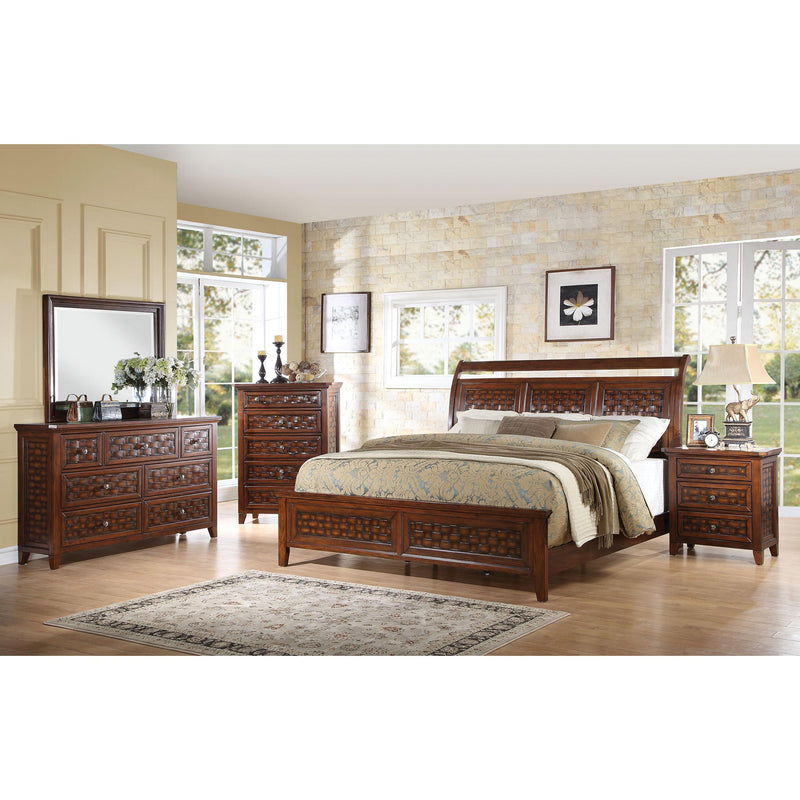Acme Furniture Carmela 3-Drawer Nightstand 24783 IMAGE 2