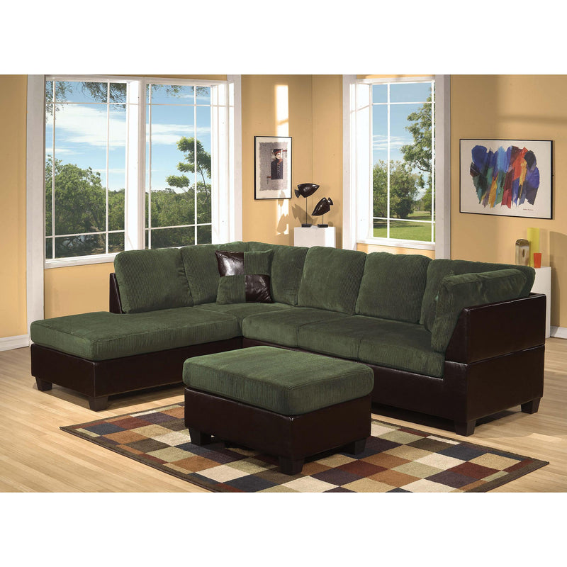 Acme Furniture Connell Fabric Ottoman 55957 IMAGE 2