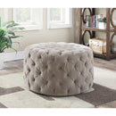 Acme Furniture Maddy Fabric Ottoman 96509 IMAGE 1