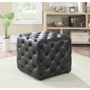 Acme Furniture Norris Polyurethane Ottoman 96501 IMAGE 1