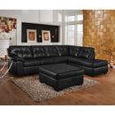 Acme Furniture Shi Bonded Leather Match Ottoman 50623 IMAGE 2