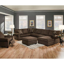 Acme Furniture Tenner Fabric Ottoman 50613 IMAGE 2