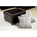 Acme Furniture Vogue Polyurethane Ottoman 05909 IMAGE 1