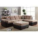 Acme Furniture Layce Polyurethane Storage Ottoman 50537 IMAGE 2
