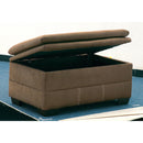 Acme Furniture Lucille Fabric Storage Ottoman 50373 IMAGE 1
