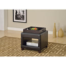 Acme Furniture Gosse Polyurethane Ottoman 96180 IMAGE 1