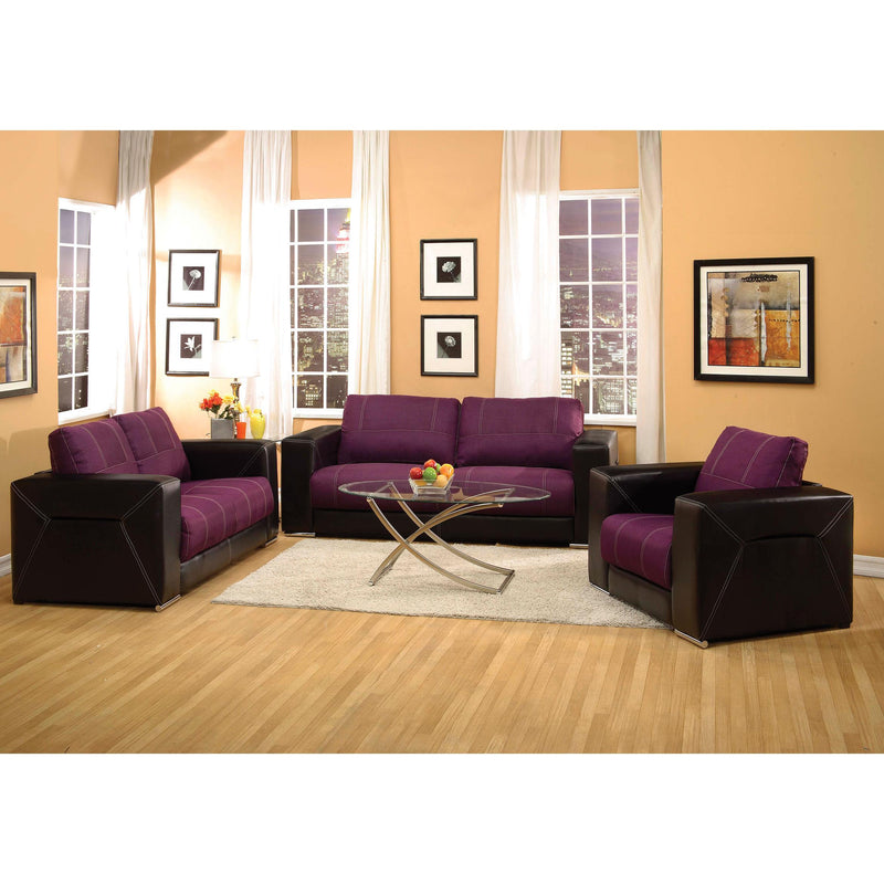 Acme Furniture Brayden Stationary Fabric Sofa 51680 IMAGE 2